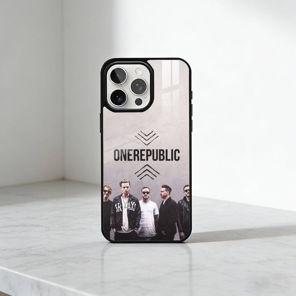 O-One-Republic Printed Phone Case For iPhone17,16,15,14,13 Plus,Pro Max Magnetic For Magsafe Wireless Charging