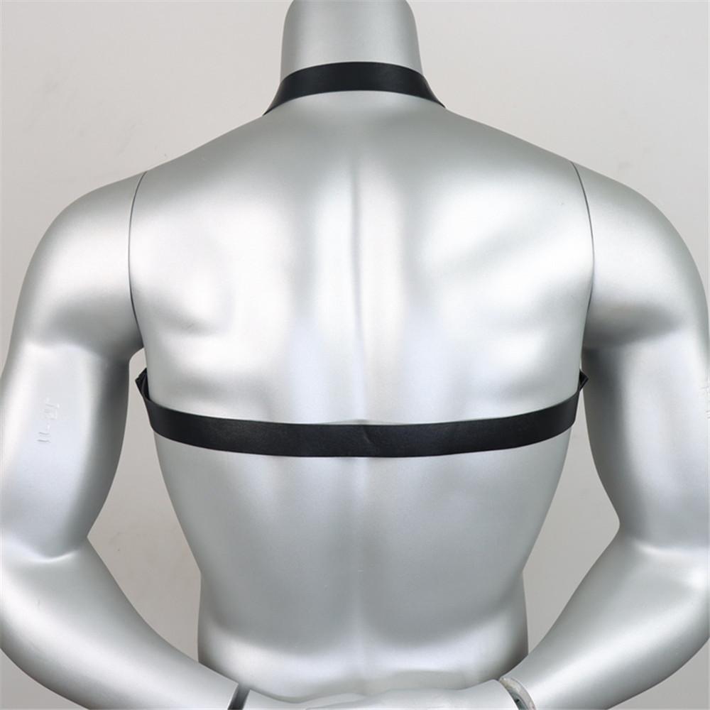 Male Leather Lingerie Sexual Chest Harness Men Adjustable Rave Gay Clothing Fetish Full Body Harness Belt Strap for Sex