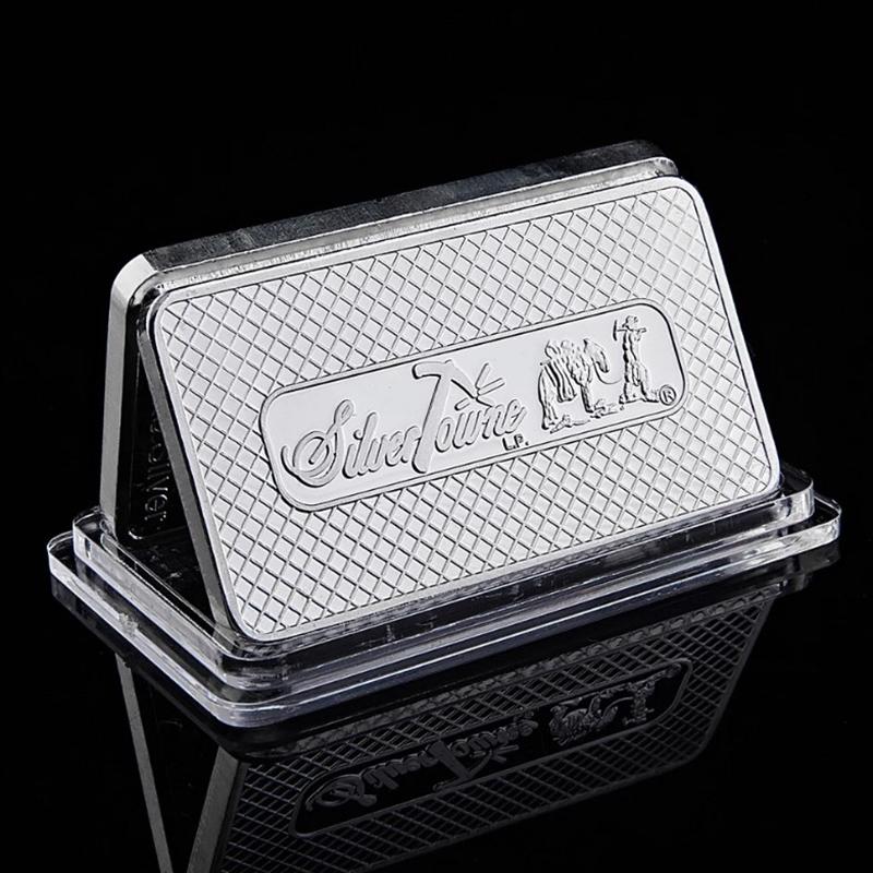 Amerikanischer Prospektor 1 oz 999 Feinsilber Barren US Union Metall Münze