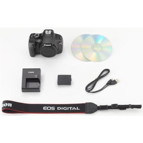 [Produs recondiționat] Aparat foto digital SLR Canon EOS Kiss X50 Body Black KISSX50BK-BODY (Produs recondiționat)