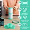 Silicone Bands Elastic Sublimation Paper Holder Ring Band Prevent Ghosting Water Bottle Bands with Gloves for Cord Bag Wrapping