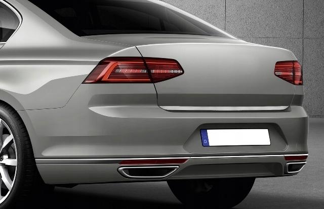 Vw Passat B8 Sedan - Chrome Chrome-Plated Tailgate Strip