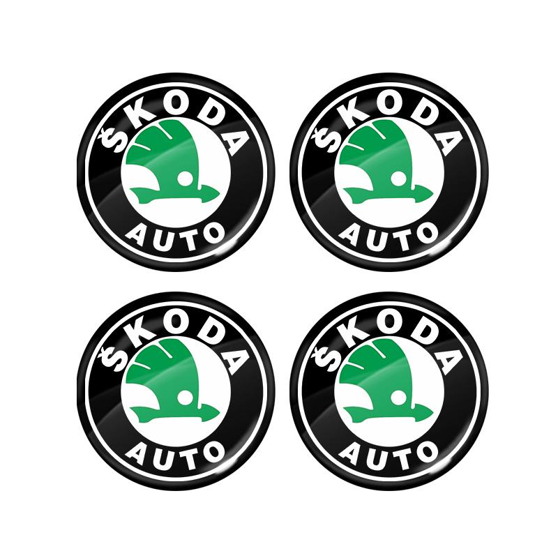 2/4/6 ks Samolepka na klíčovou dírku zámku dveří auta Znak Ochranná samolepka na auto pro Škoda Octavia Enyaq Rapid Karoq Derivati Fabia Kodiaq Kamiq Superb Yeti