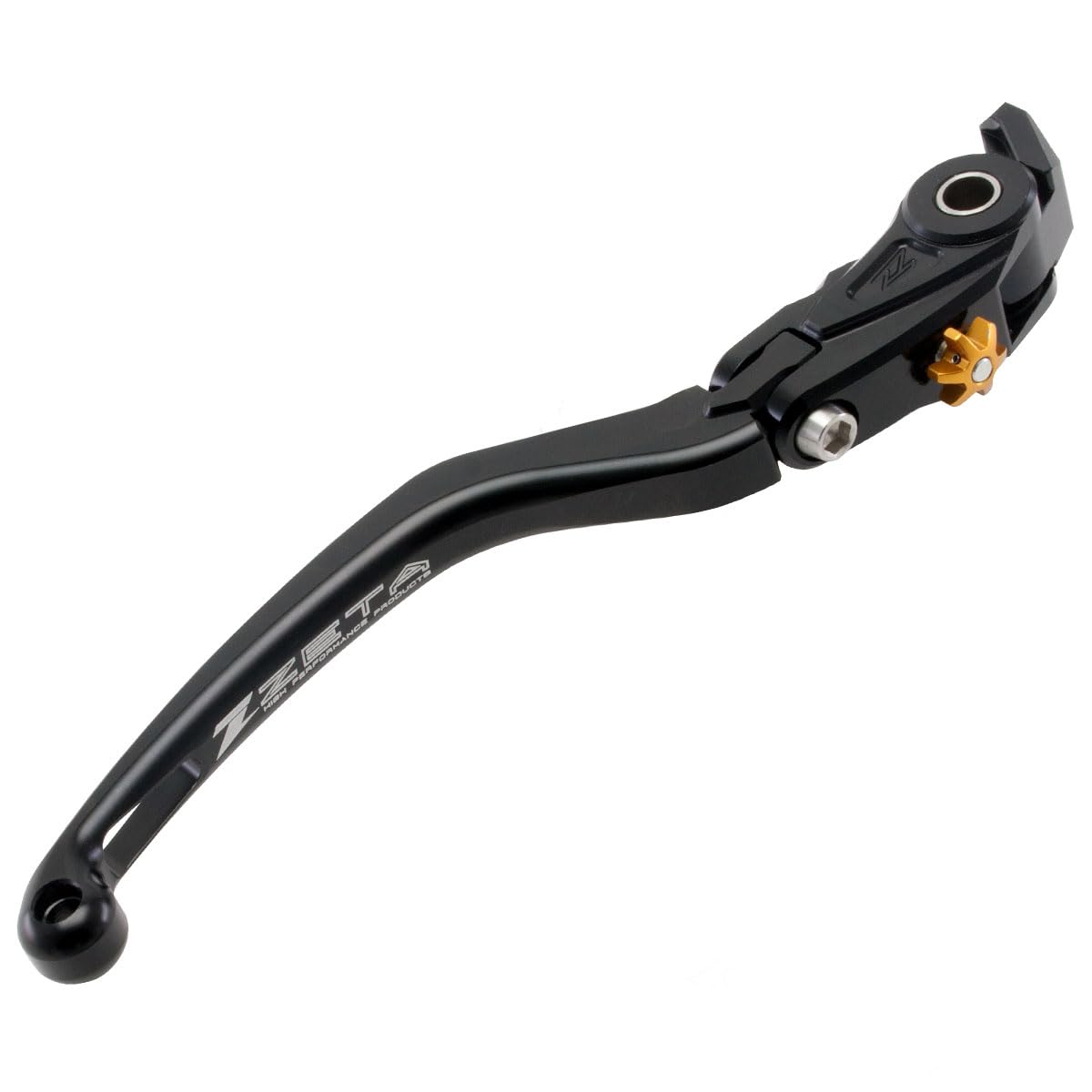 

ZETA RACING Pilot Тормоз Алюминиевый с 20 регулируемыми положениями и системой автоматического возврата рычага для Honda и Номер детали F5581 Рычаг, Черный,