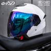 DOT 3C Certified 3/4 Motorcycle Helmet Men Women Full Season Use UV Protection Open Face Off-Road Riding