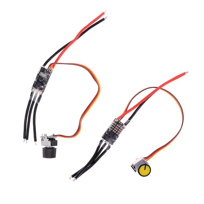 Dc 7-26V Three-Phase Brushless Motor Driver Dc Motor Drive Board Speed Controller Regulator With Potentiometer For Lipo 2-6S