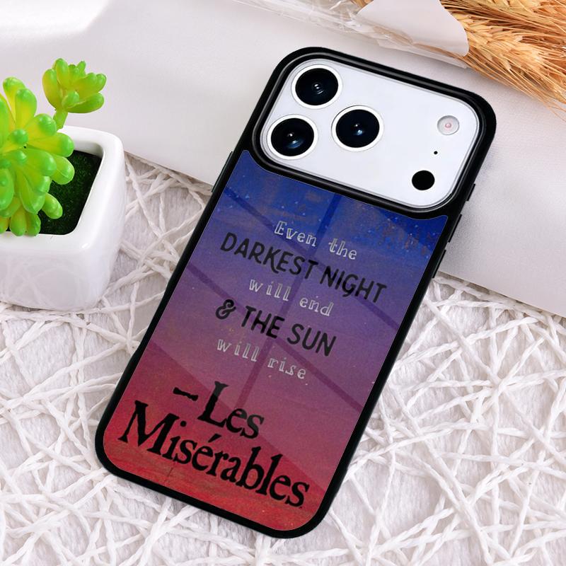 Les Miserables Phone Case for iPhone 17 Air 16 15 11 12 14 13 Pro Max Shockproof Cover