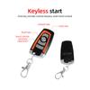 Universal Motorcycle Security Alarm System Bike Moto Scooter Smart Alarm With Engine Start  Anti-theft 2 Remote Control Key
