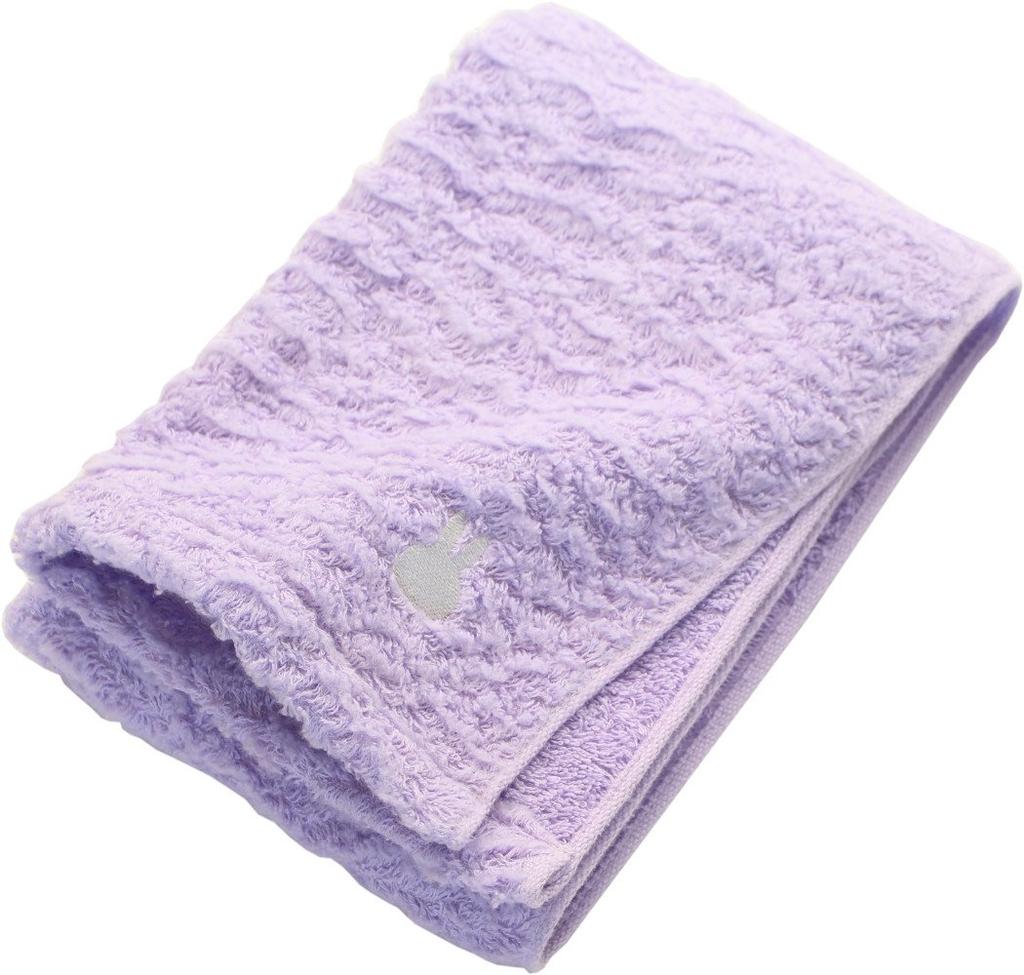 Maruei Towel Imabari Towel Face Towel Cool Miffy Fluffy Purple