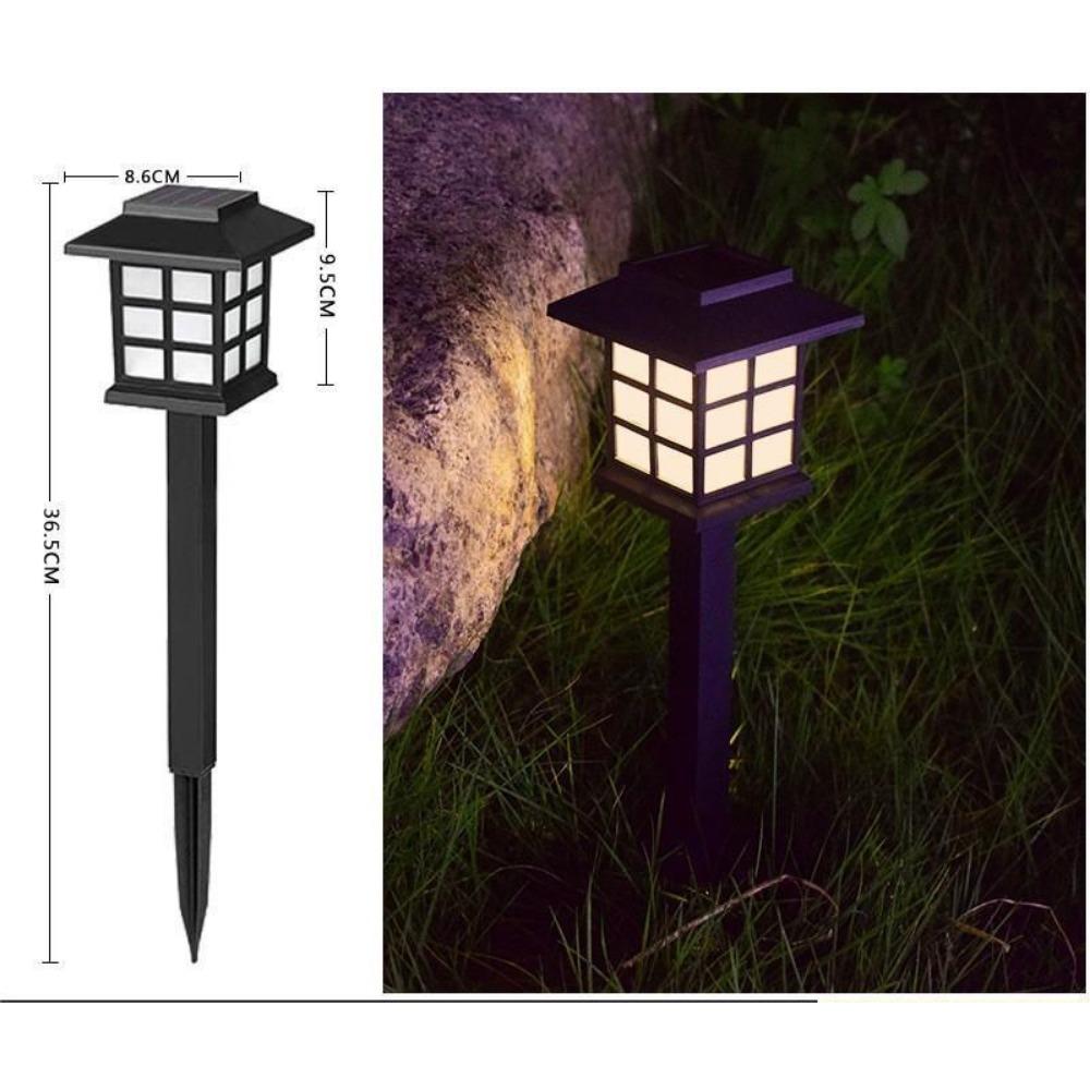 

Новые светодиодные солнечные фонари для газонов, уличные водонепроницаемые светильники IP65 для украшения садовых дорожек, дорожек, подъездных путей, патио, двора, газона 1 PCS
