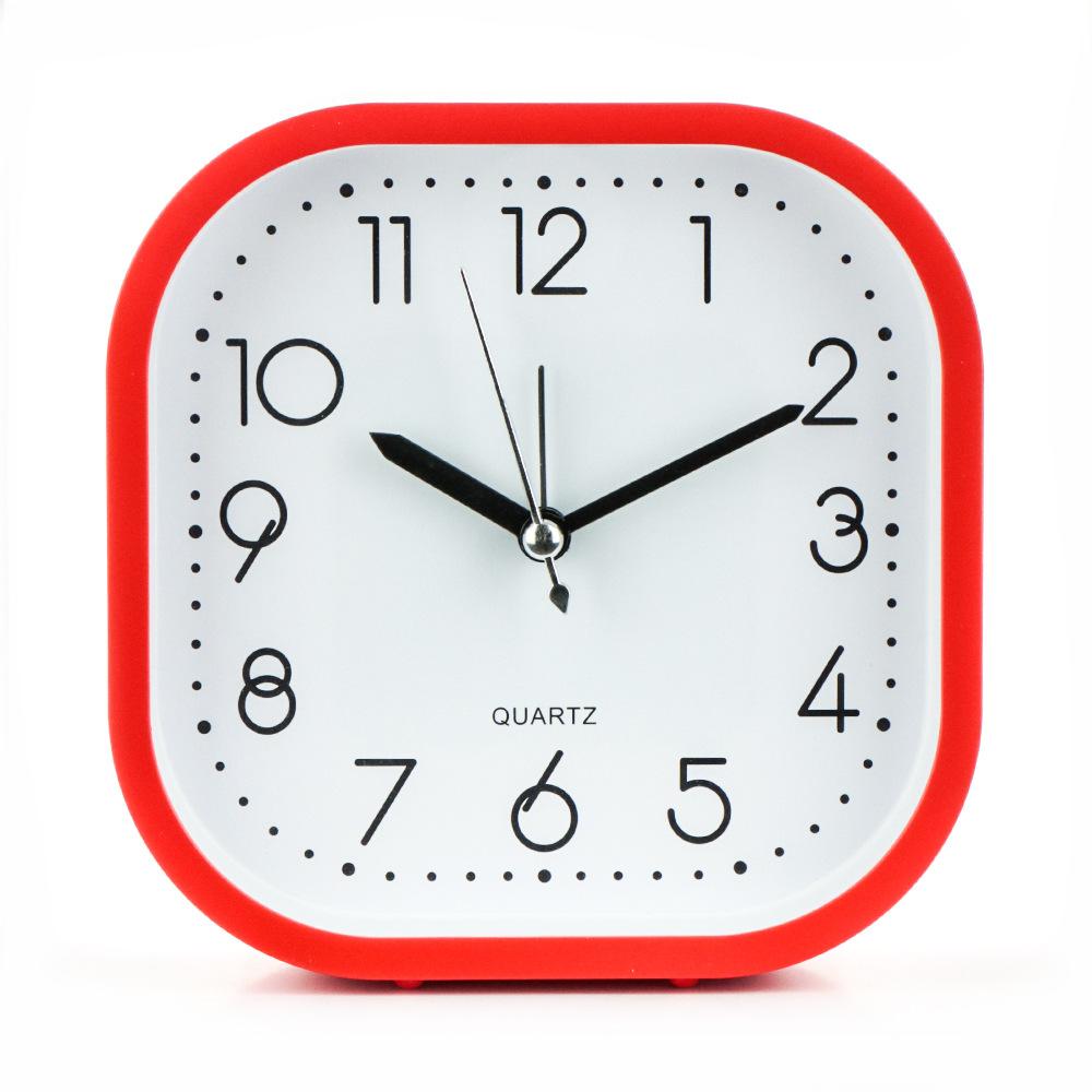 Fashionable Simple Alarm Clock Large-sized Clock Can Be Hung Without Punching Student Desk Decoration Pendulum Clock Lazy Bedside Table