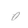 925 Silver Plated Adjustable Butterfly Ring for Women - Light Luxury, Japanese Style, Trendy Fashion