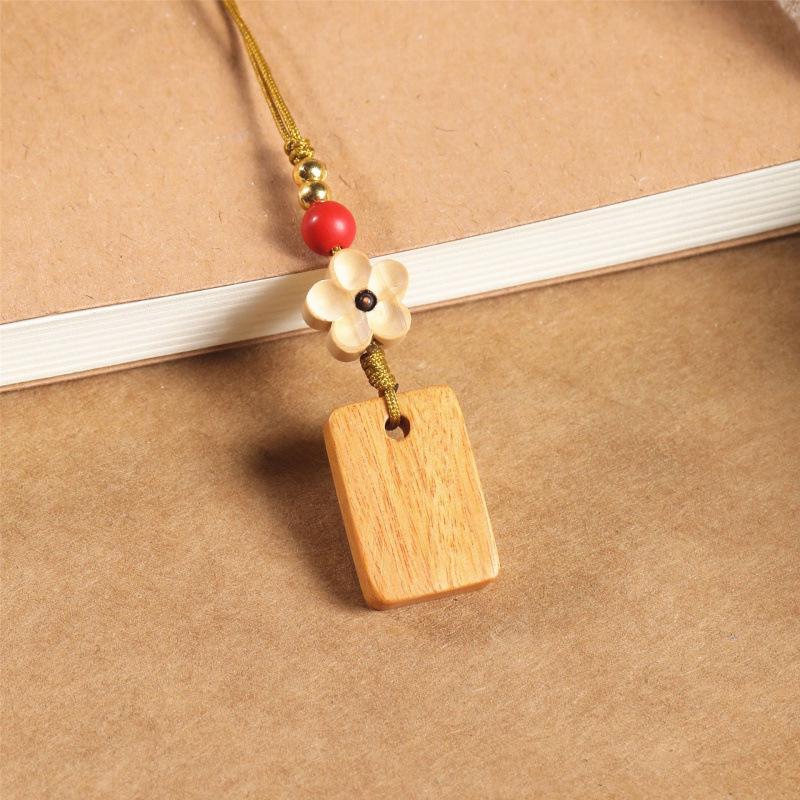 Sandalwood Good Luck Phone Lanyard and Pendant Keychain