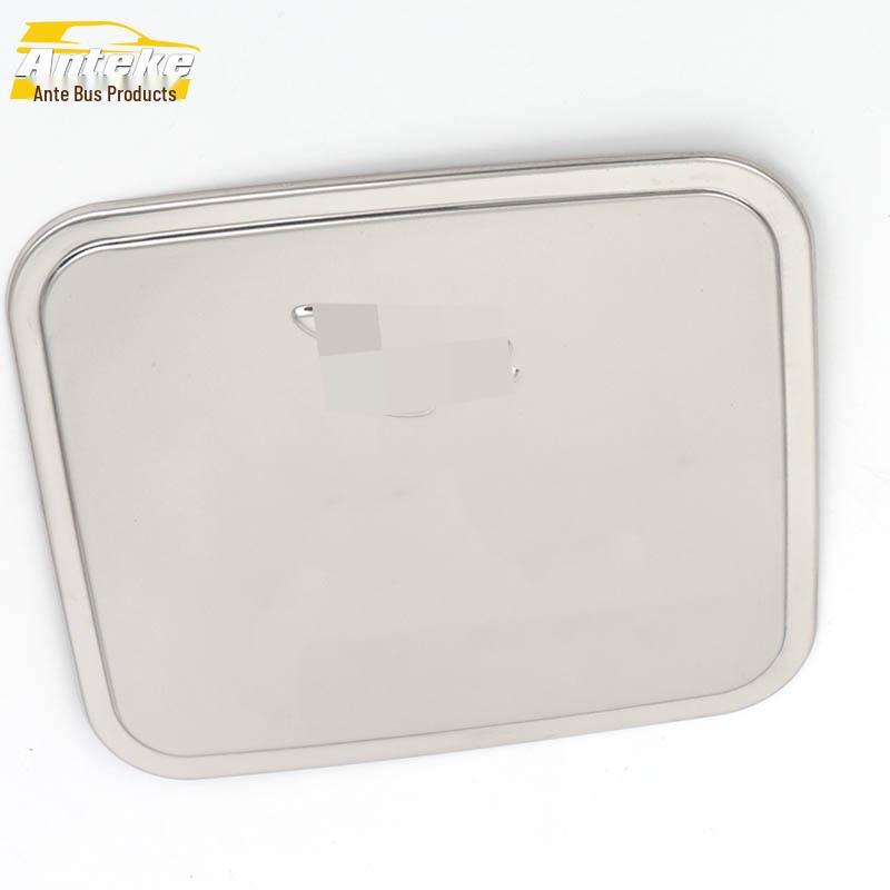 Scratch-Resistant Stainless Steel Fuel Tank Cap Sticker for Hongguang S3