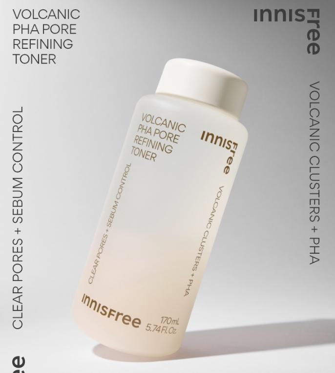 Innisfree Jeju Volcanic PHA Porenverfeinernder Toner 170 ml