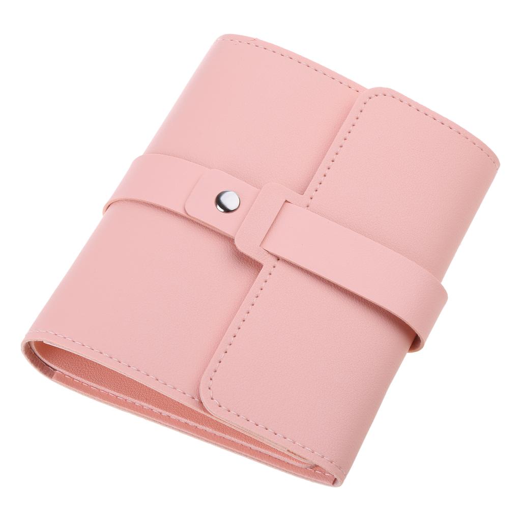Ear Studs Collection Notebook Earring Organizer PU Material Earring Storage Bag Portable PU Earring Cases for Earrings