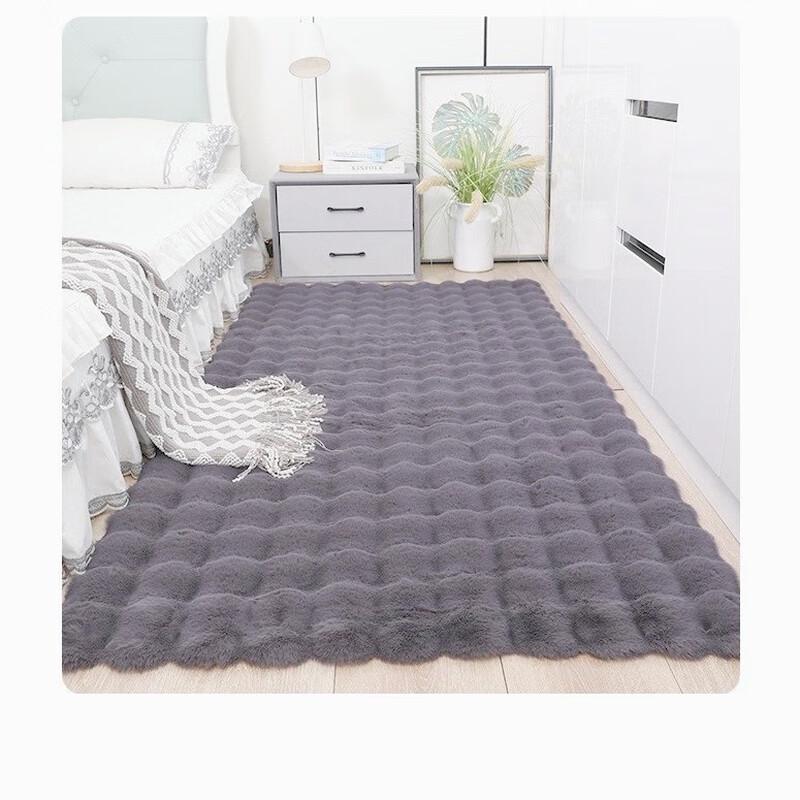 Yuanzu Bubble Velvet Sofa Pad & Window Sill Rug