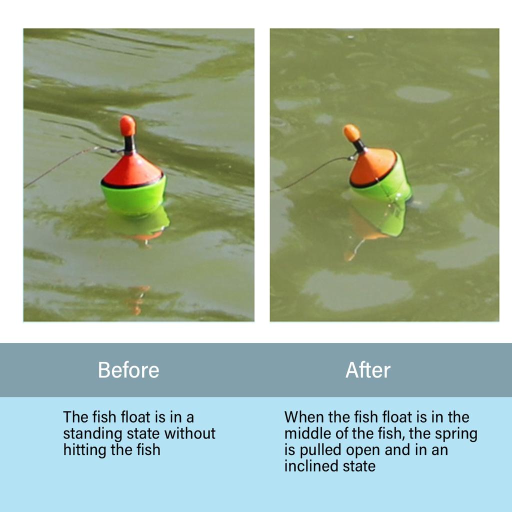 Automatic Fishing Float Fast Bobber Fishing Automatic Hook Luminous Float Ocean Fishing Float Device Fishing Accessories