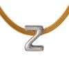 Titanium Steel Snake Bone Chain 26-Letter A-Z Initial Pendant Necklace Alphabet Choker Jewelry Holiday Gift For Women