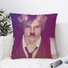 Muscle L-Leon Kennedys Pillow Case Plush Fabric Soft Pillowcase Double Sided Print Sofa Cushion Cover Throw Pillow Cover
