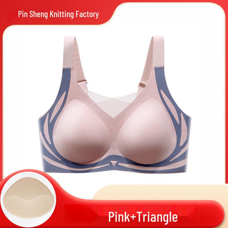 Women's Seamless Post-Mastectomy Bra with Breathable Silicone Prosthesis