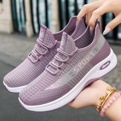 Women's New Breathable Casual Sneakers--Lightweight and Cool Mesh Breathable Soft Sole Fashionable and Versatile Arch Support Does Not Tire Feet