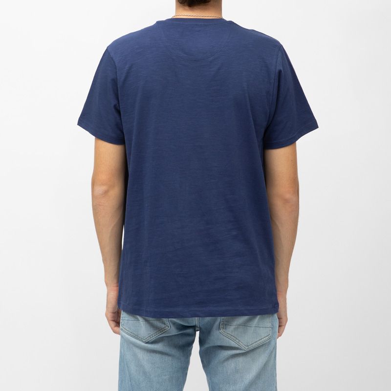 Tee shirt bleu marine coton logo Grand Prix moto gp world championship Homme VON DUTCH