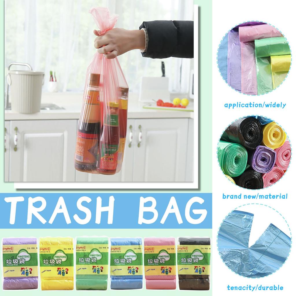 5 Rolls Of Disposable Household High-quality Garbage Bags