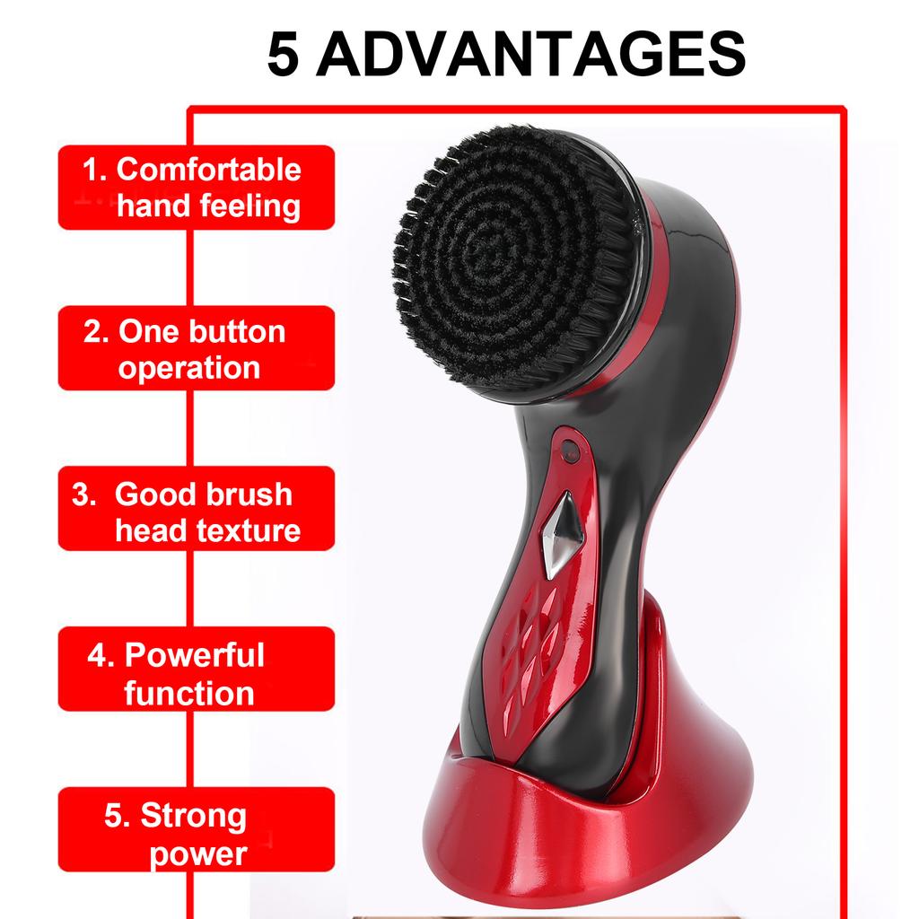 Multifunctional Electric Shoe Shine Kit Handheld Shoe Dust Cleaning Polishing Leather Shoe Care Set