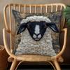 1/4pcs Sheep Patterned Pillowcases Sofa cushion cover home bedroom room decoration
