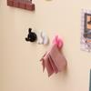 3Pcs Dollhouse Mini Clothes Hat Hook Dollhouse Simulation Wall Hook Model For 1/12 Dolls House Decor Accessories