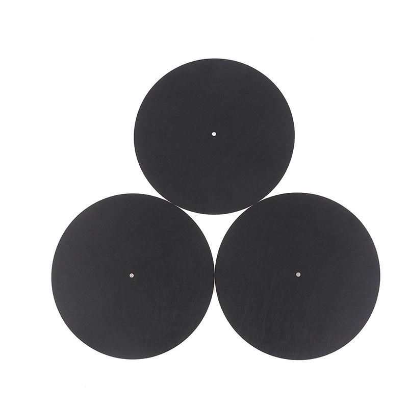 1/3 Stück 7/10/12 Zoll Filz Plattentellermatte Vinyl-Schallplatten-Pad Antistatische Anti-Rutsch-Schutzmatte für LP-Vinyl-Plattenspieler