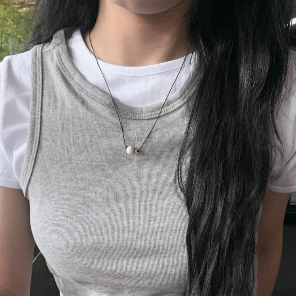 

Многослойное серебряное колье Blue City с шариковой ручкой, 2 цвета