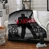 1pc Scarface Soft Comfortable Blanket Digital Print, All Season Multipurpose Knit Fabric Bedding, Office, Sofa Home Decor Blanket
