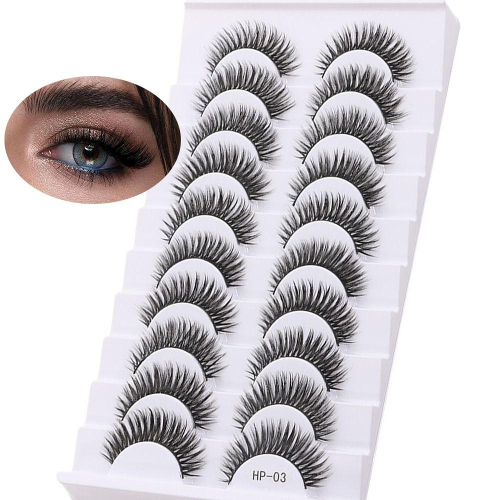 Dramatic 3D Faux Mink Lash Natrual Long Fake Eyelash Beauty False Eyelashes  Eyelash Extension