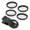 Veledge 37mm Close Up +1+2+4+10 Close Up Macro Filter Mobile Phone Lens Filter for Different