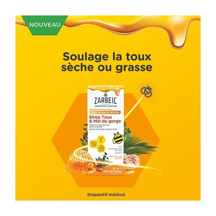 Zarbeil® Hustensaft & Halsschmerzen Flasche 150 ml