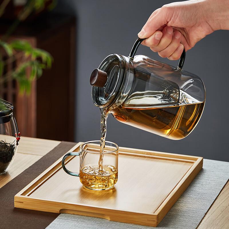 Mesini Glass Kung Fu Teapot Set