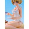 9CM Anime Girls und Panzer Darjeeling Figure Beach Queens 1/10 Swimsuit Scene Model Toy Doll Action Figure PVC Gift