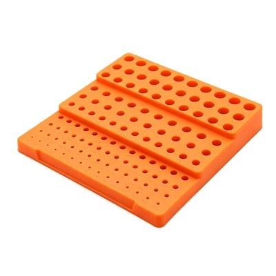 Efficient 121 Slot Drill Bit Storage Box Router Bit Organizer Case For Tool Ranging From 1mm To 13mm