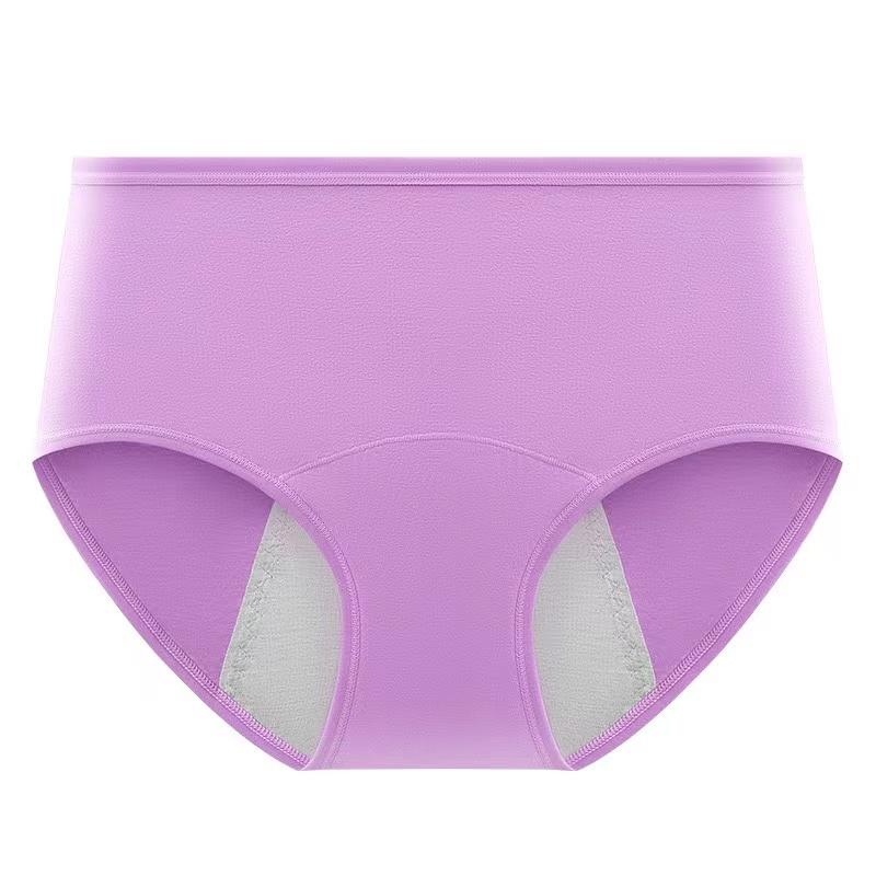 set Women's menstrual briefs large flow postpartum water absorption leakproof briefs women's pure cotton menstrual briefs