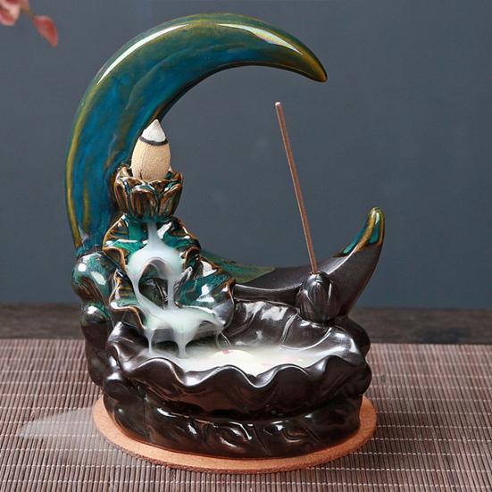 

Горелка Tranquility Полный комплект аксессуаров в комплекте Креативная курильница для релаксации синий