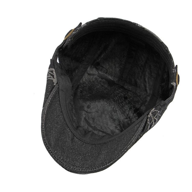 Men's Beret Cotton Cap Women