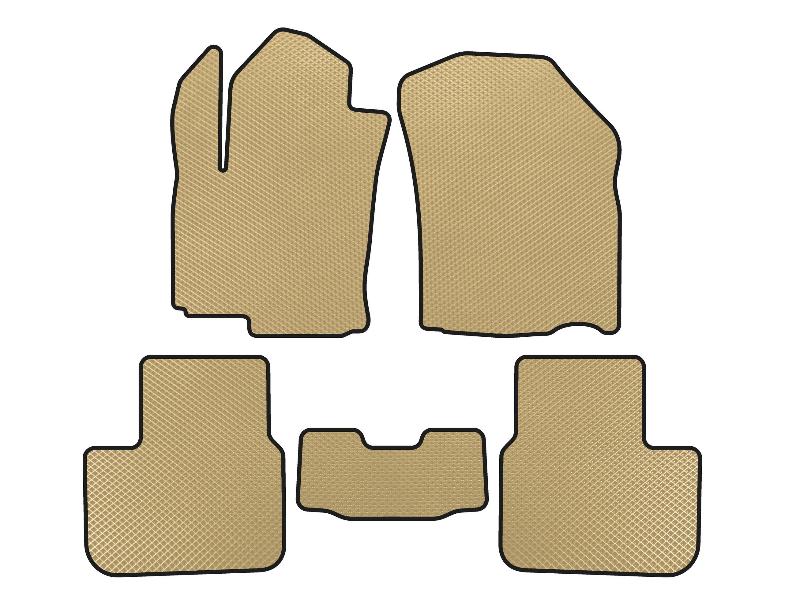 

EVA mats (HB, Beige) for Fiat Sedici 2006-