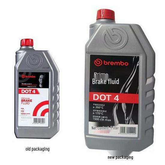 Brembo Genuine DOT4/DOT5.1 Brake Fluid for Car, Motorcycle & EV Disc Brakes