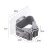 Wall Mounted Mop Organizer Holder Broom Hanger Waterproof Storage Hook for Bathroom Kitchen Home Hanging Space Saving