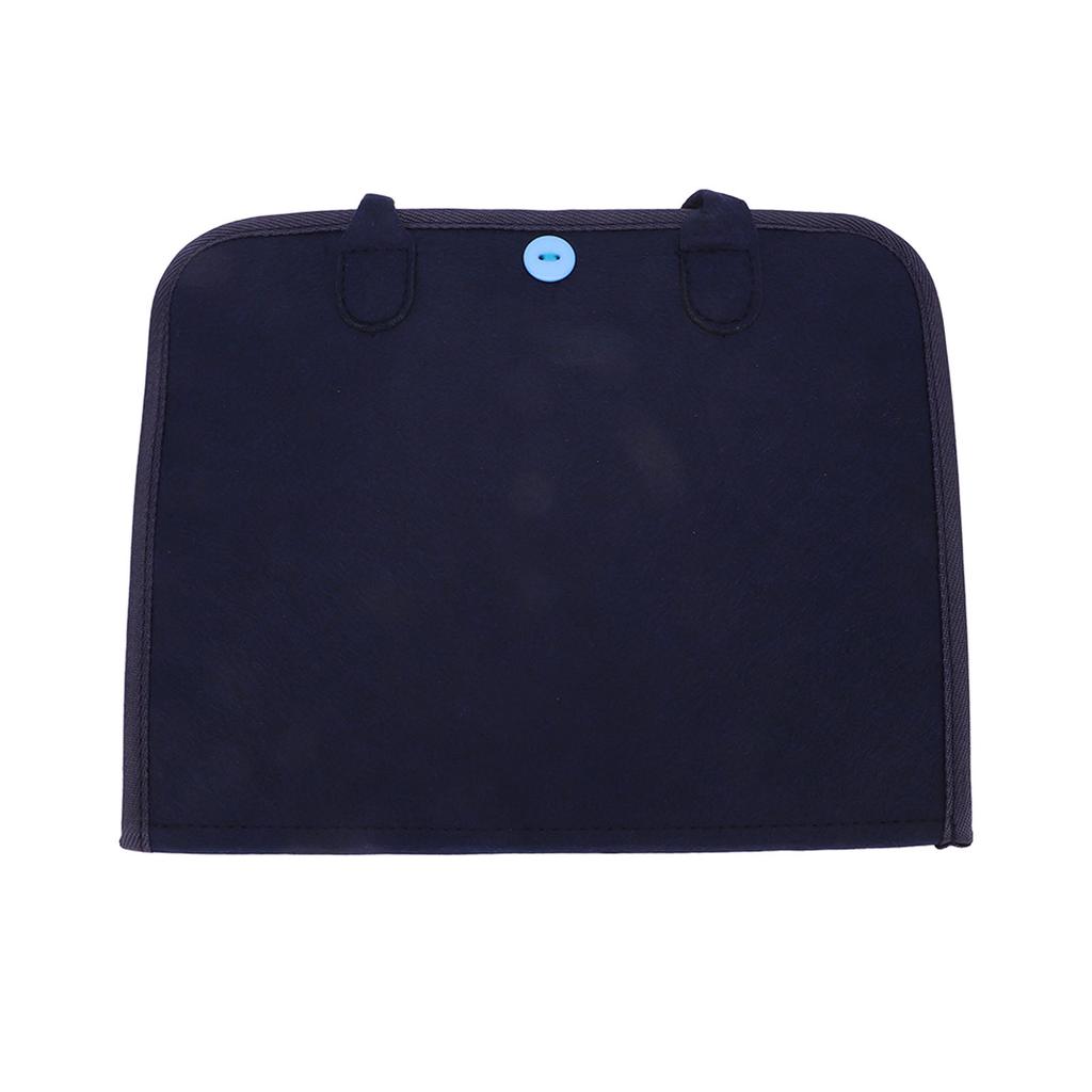 Busy Board Dark Blue Felt Busy Board Montessori Sensory Toys Autism Educational Teaching Aids Childr