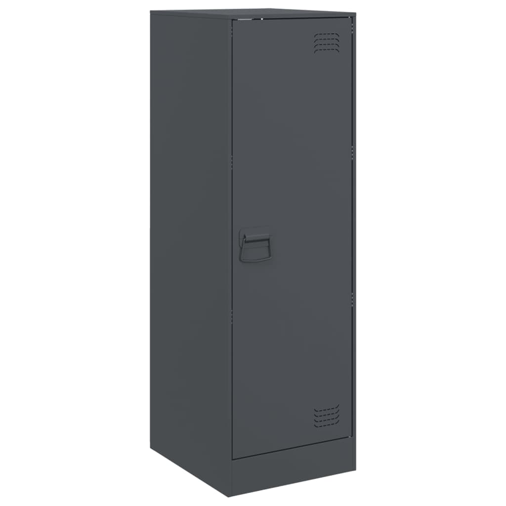 Sideboard Anthracite 34.5 x 39 x 107 cm Steel