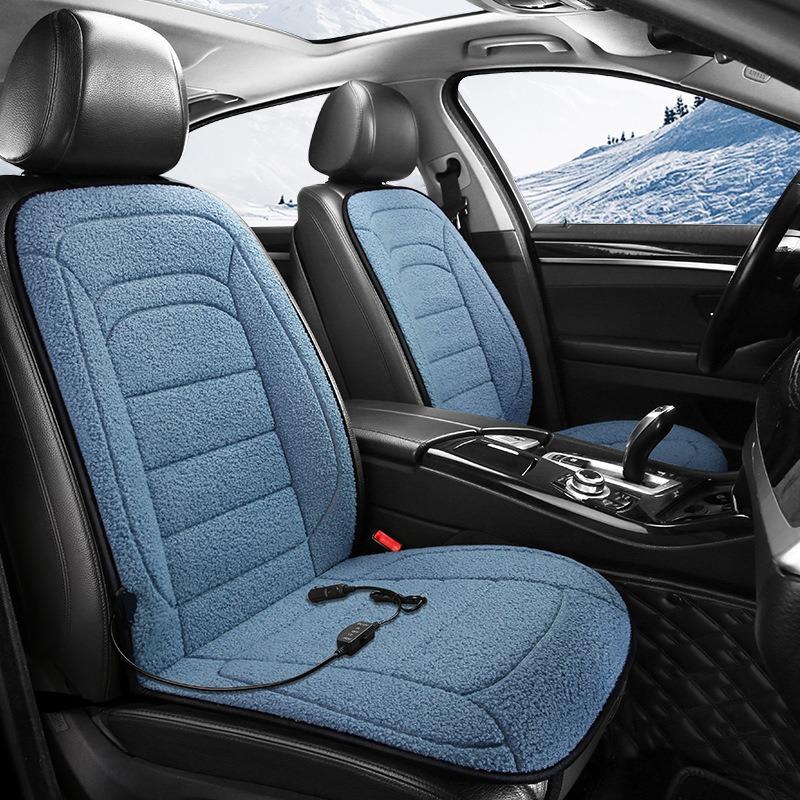 1PC Car Heating Seat Cushion USB5V Office Winter Single Seat Car Seat Electric Heating Pad 12V Truck