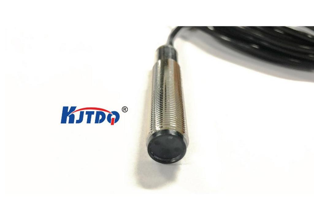 KJTDQ/Kaigit M12 Three-wire PNP Photoelectric Sensor, Normally Open Proximity Switch, Diffuse Reflection.